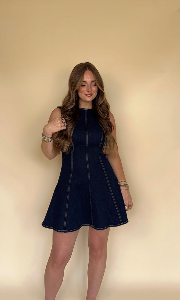 Blue Jean Baby Dress