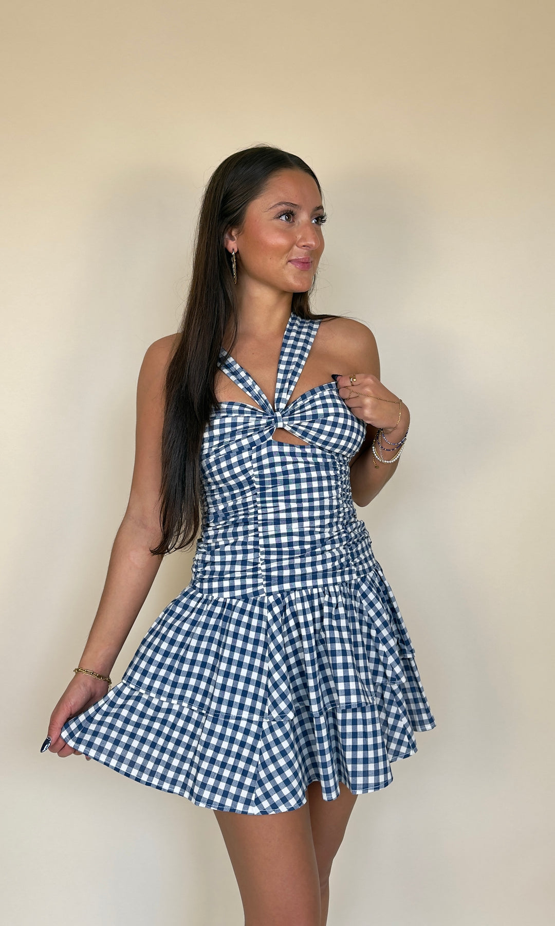 Gingham Girl Dress