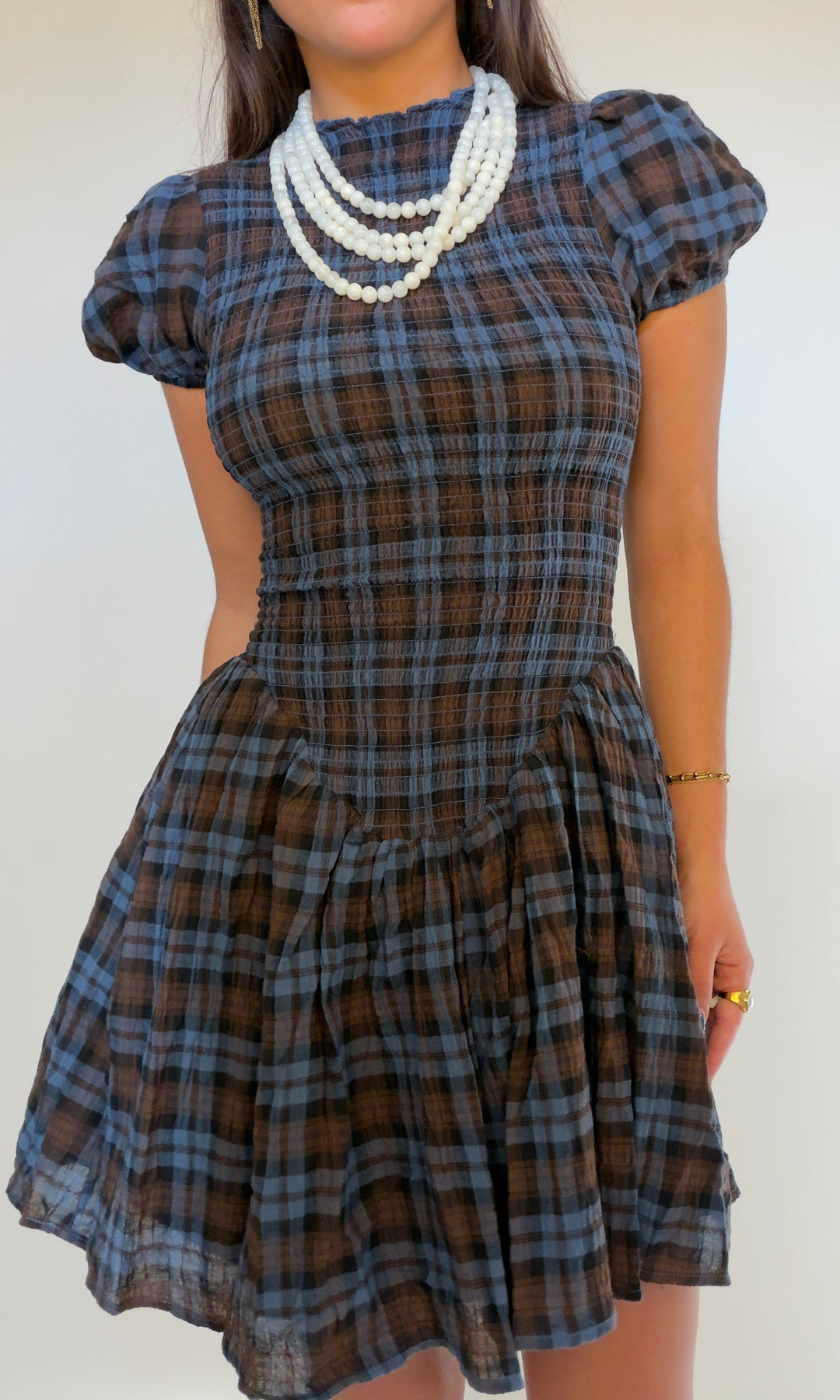 Maisie Plaid Dress