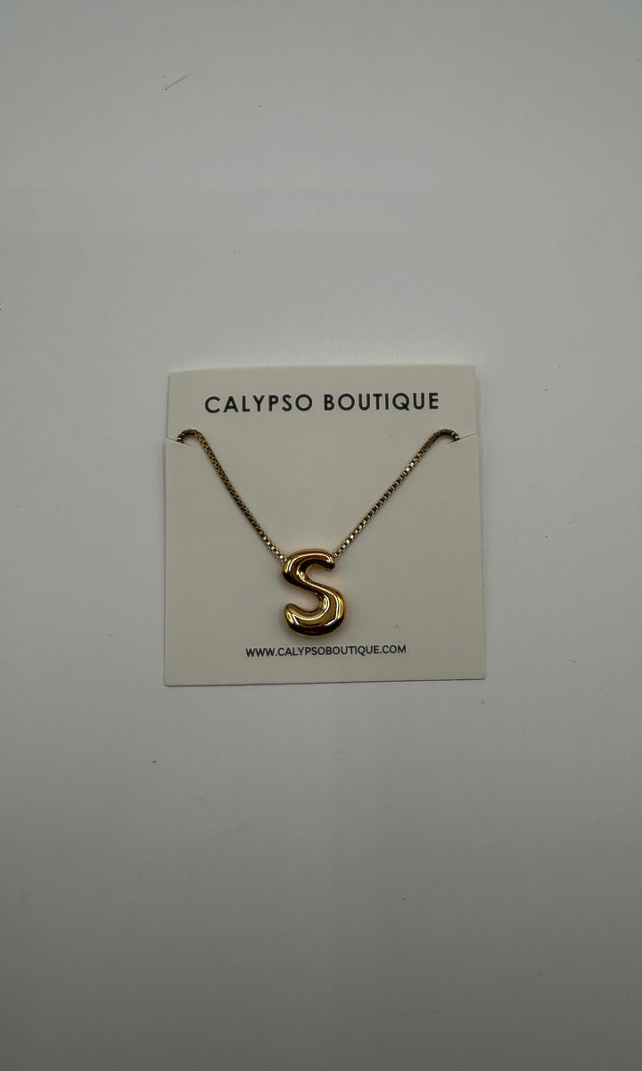Nameless Initial Necklace