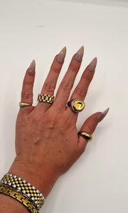 Broken Glass Ring