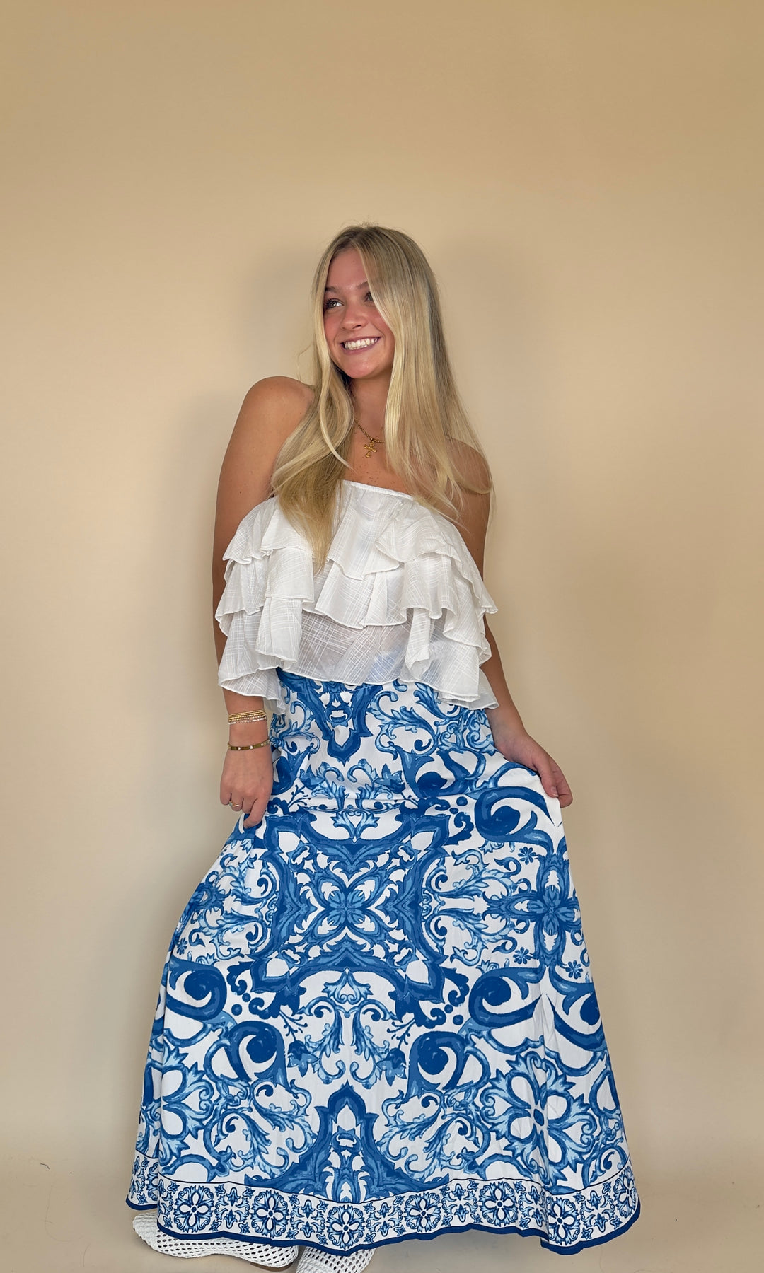 Take The Field Skirt