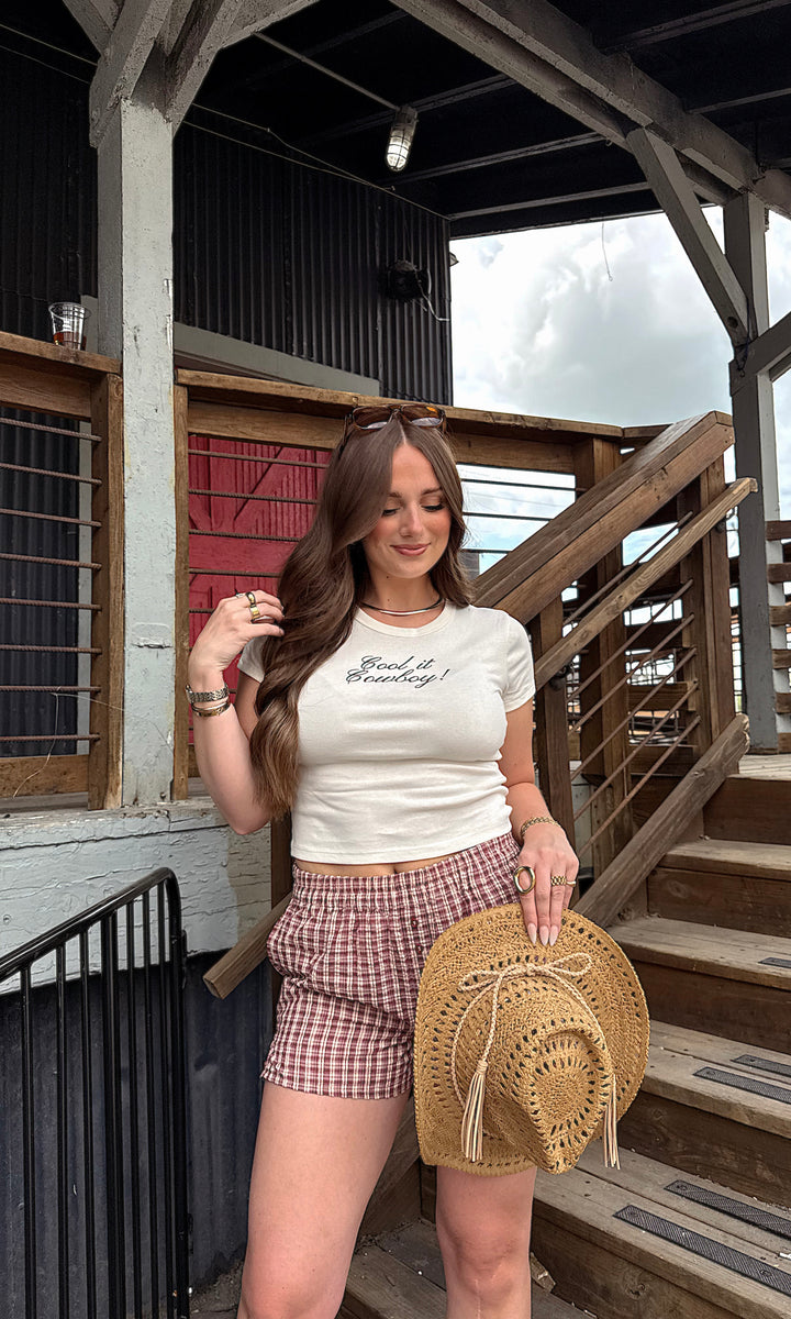 Cool It Cowboy Tee