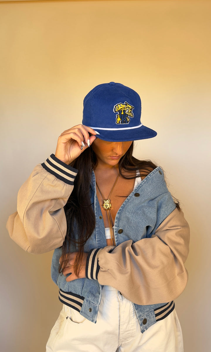 State Line Co Blue Wildcat Hat