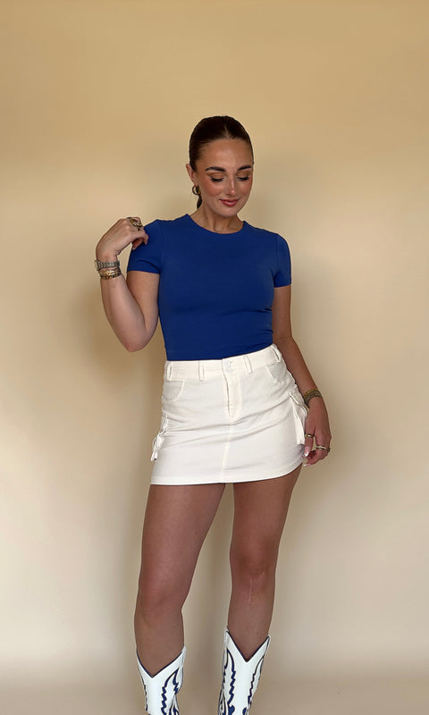 Blue 42 Bodysuit