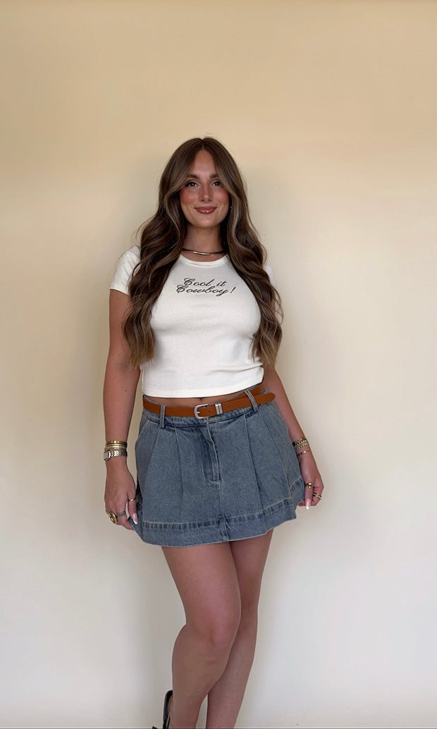 Hooked On You Skort