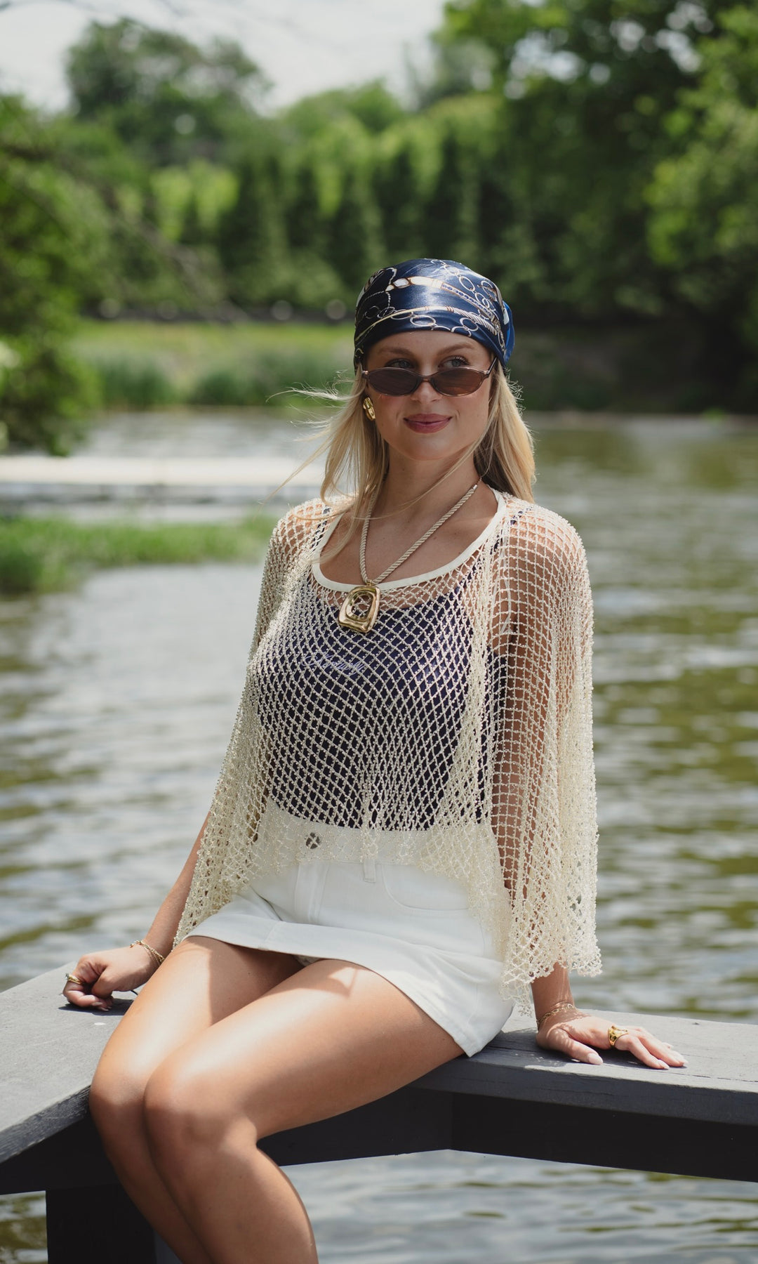 Butterfly Season Poncho
