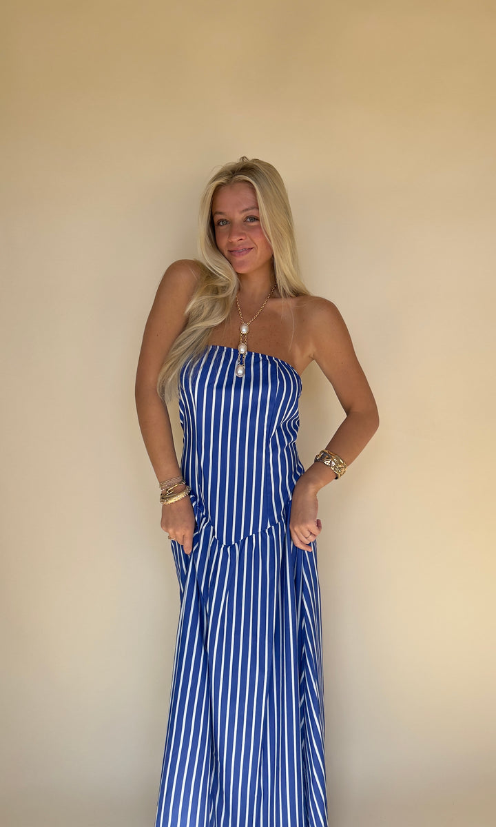 Blue Ribbon Dress