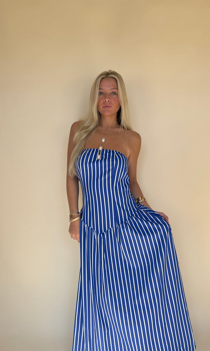 Blue Ribbon Dress