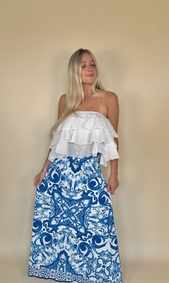 Take The Field Skirt