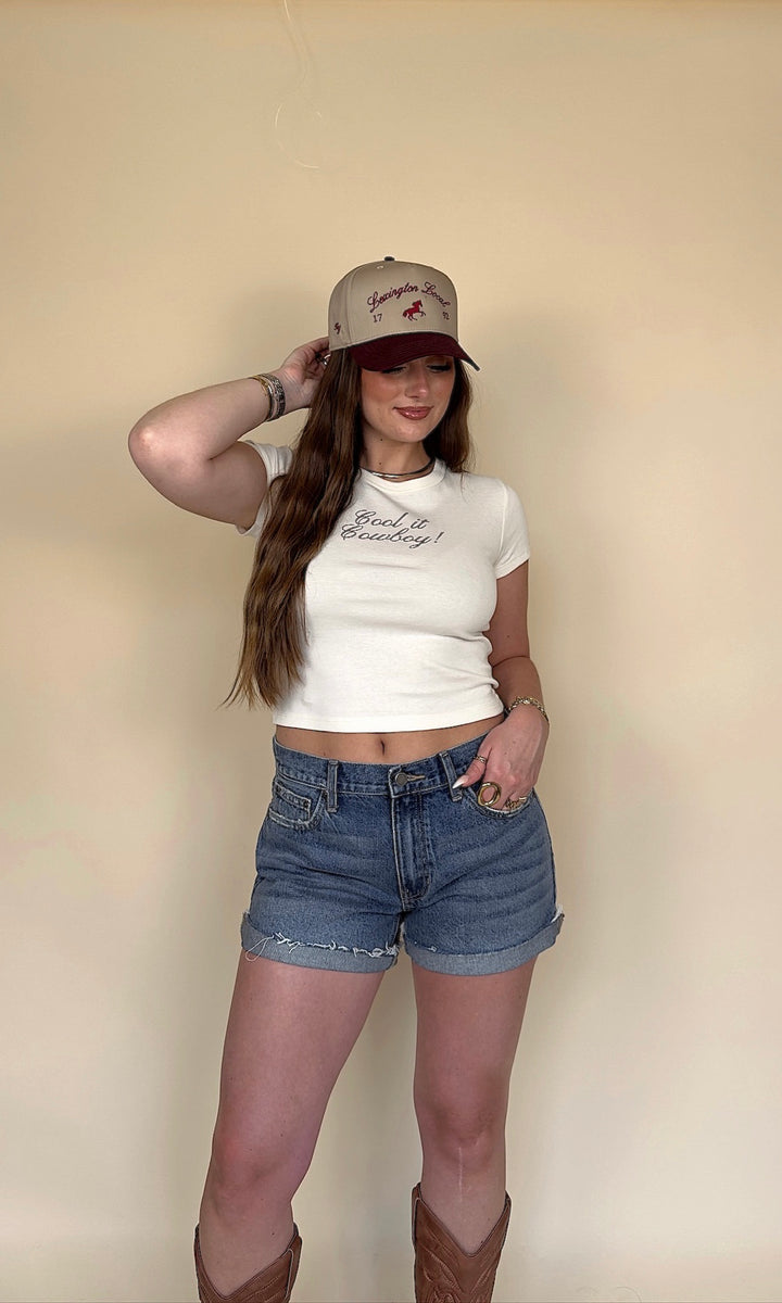 Cool It Cowboy Tee