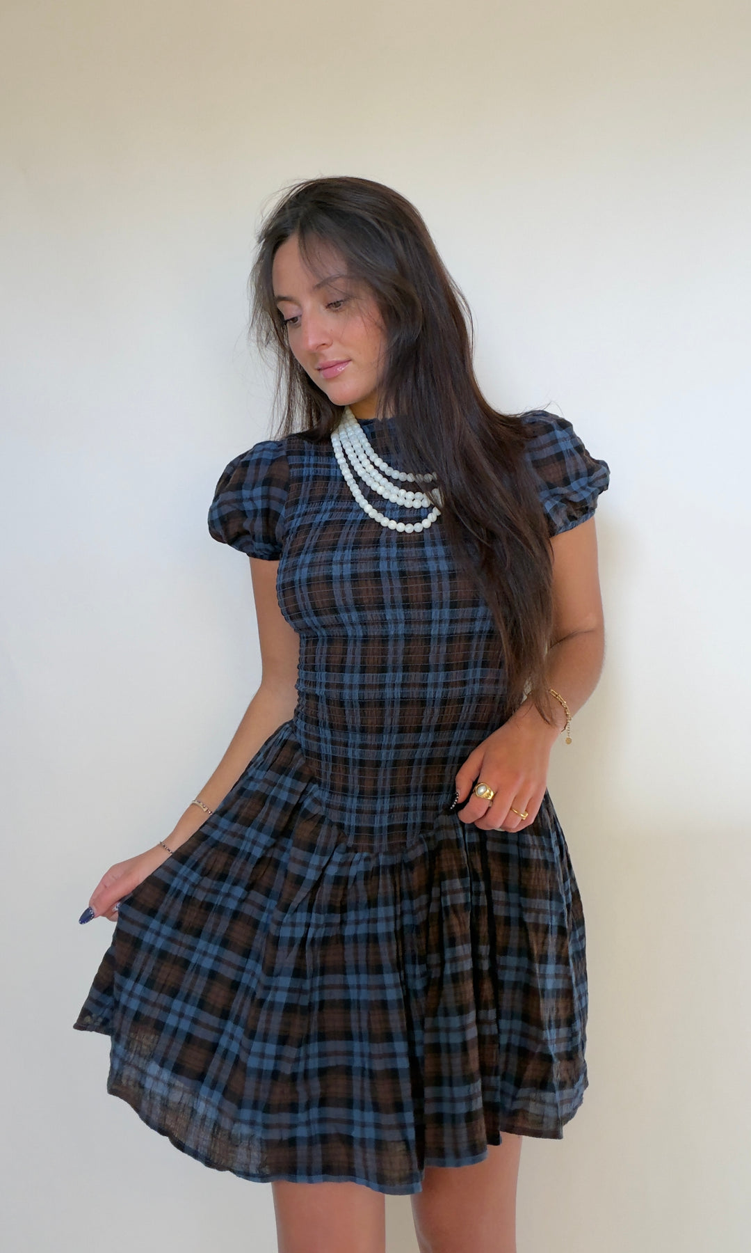 Maisie Plaid Dress