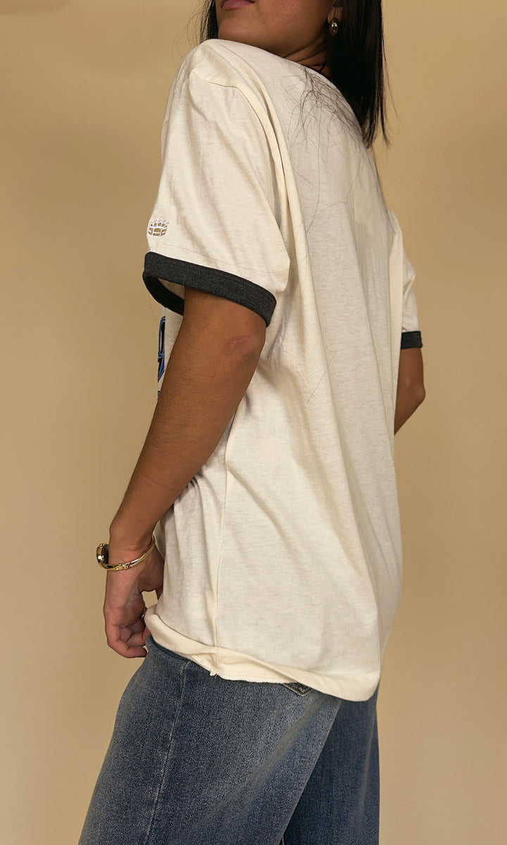 The Denim Ringer Tee