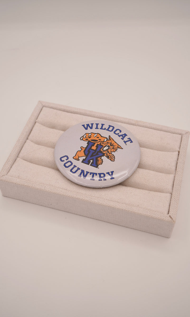 Wildcat Country Button Pin