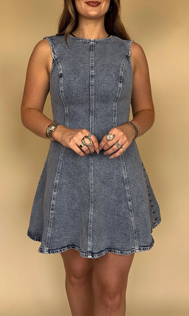 Blue Jean Baby Dress
