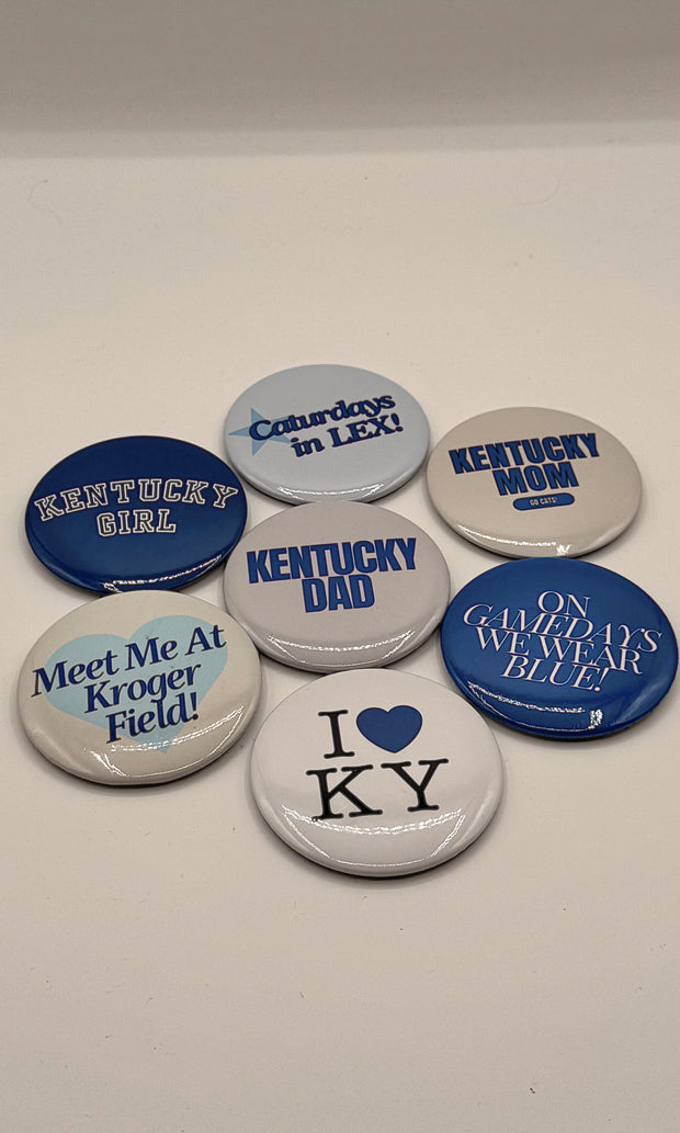KY Mom Button Pin