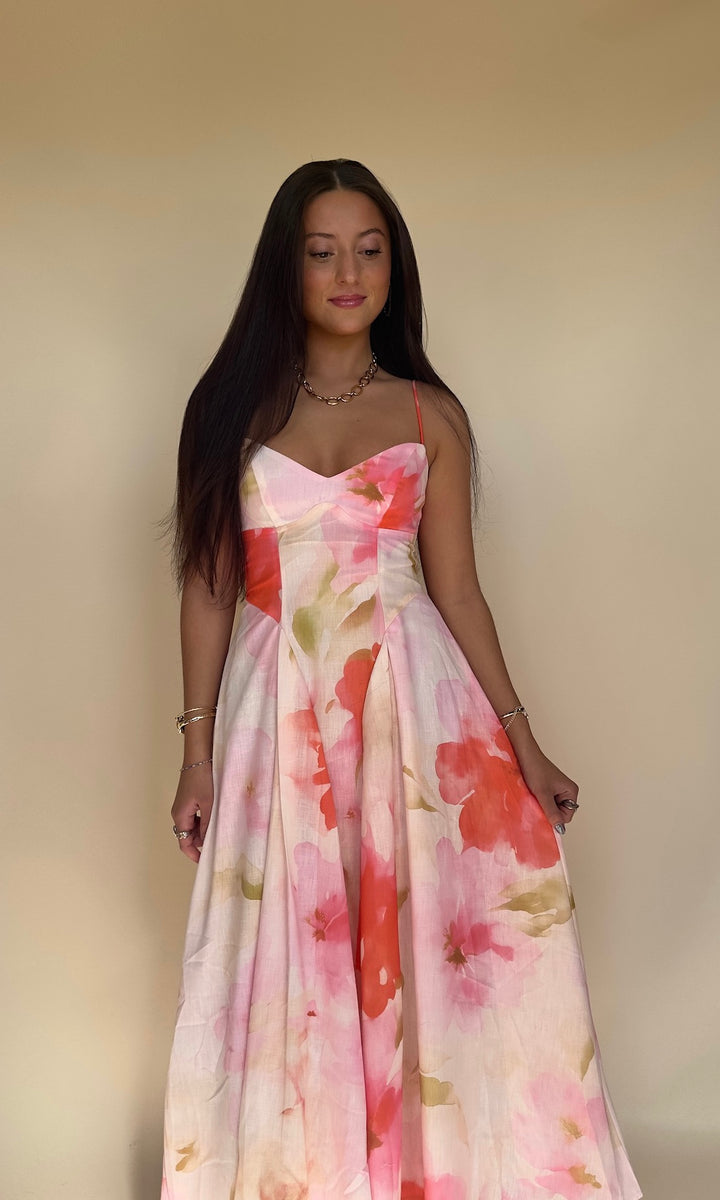 Painted Petals Dress