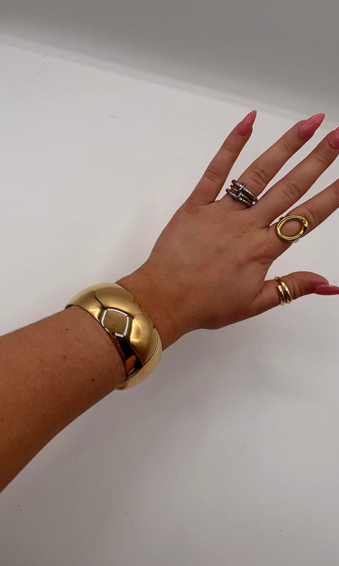 Wide Alpine Bracelet