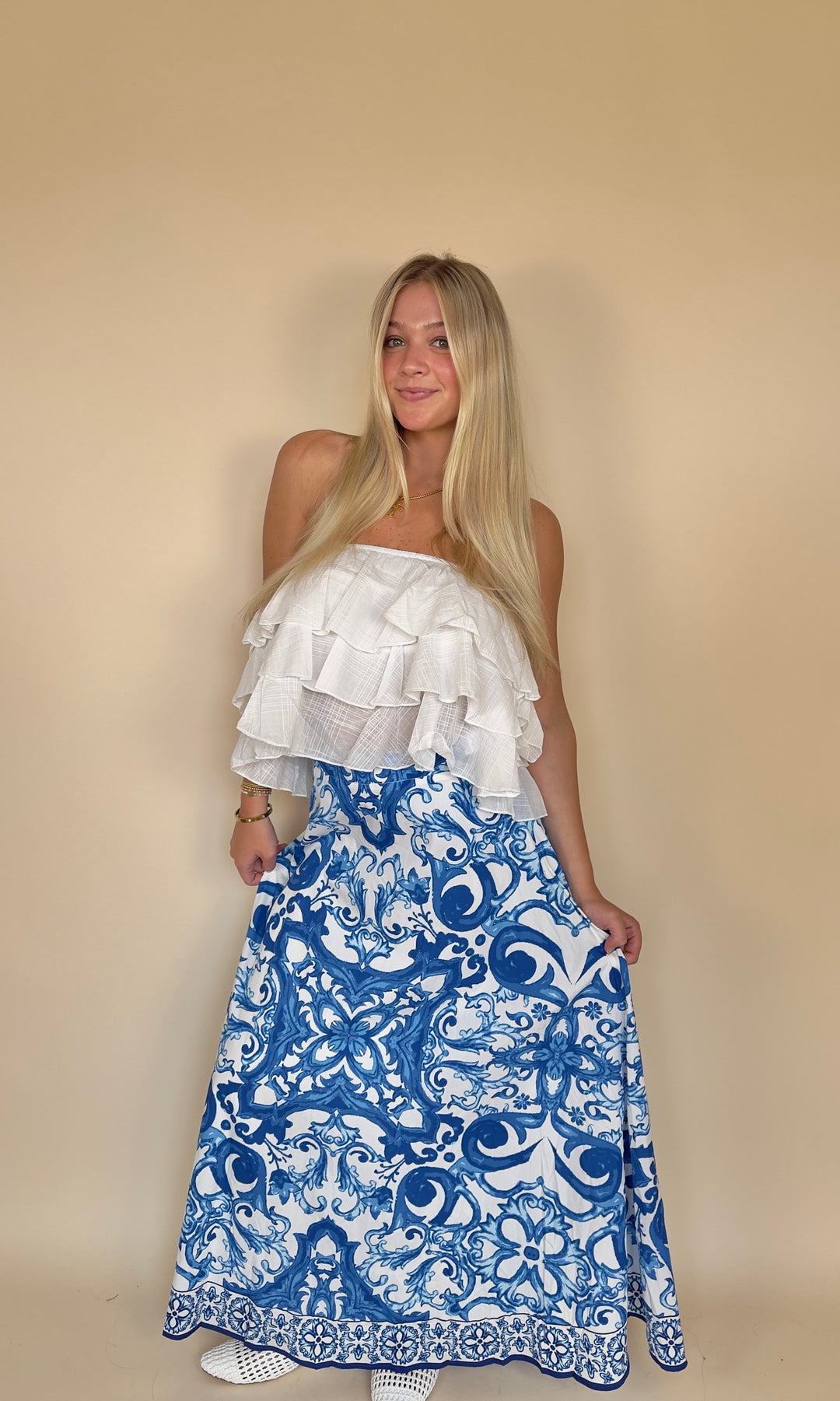 Take The Field Skirt