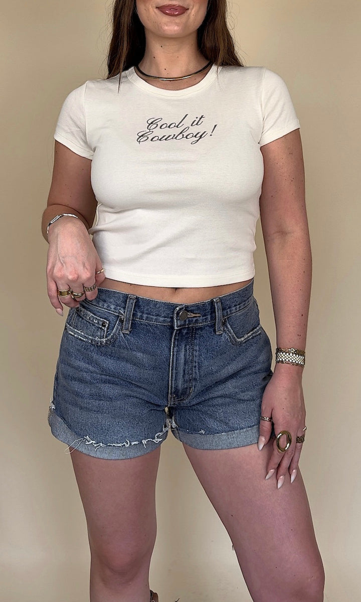 Cool It Cowboy Tee