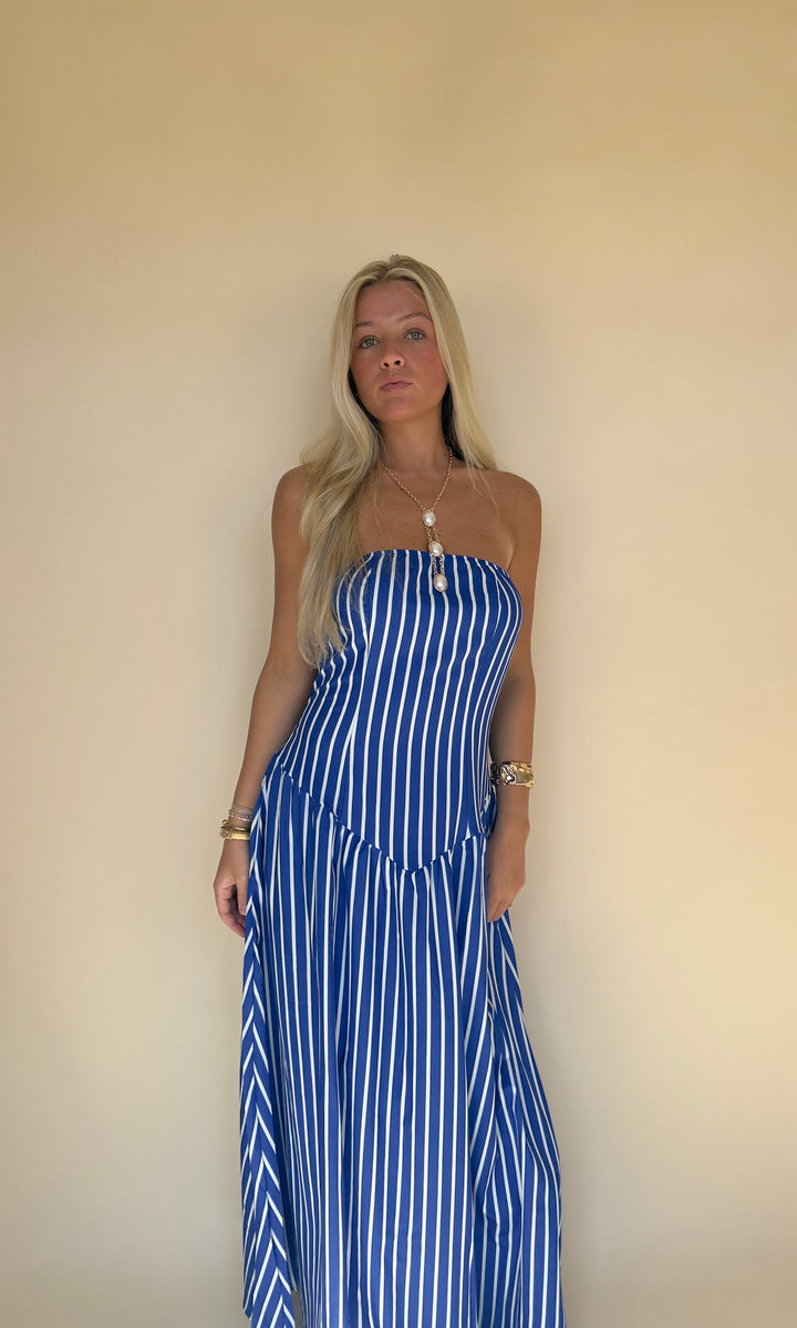Blue Ribbon Dress