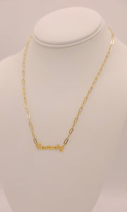 Kentucky Nameplate Necklace