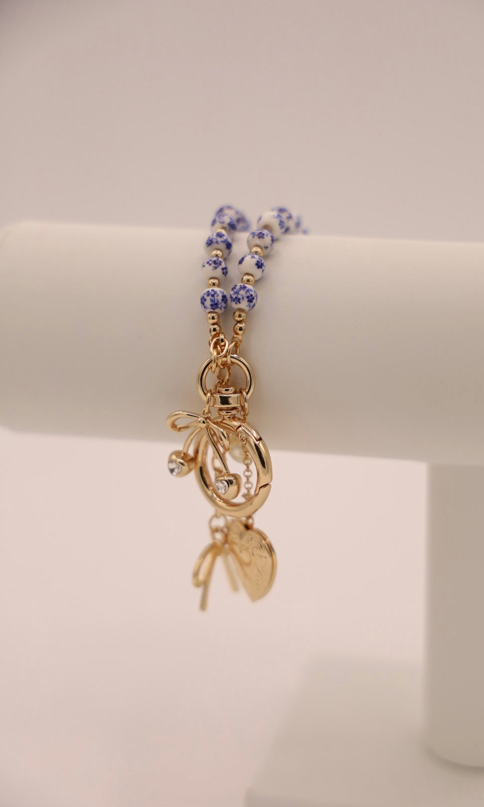 Big Blue Purse Charm