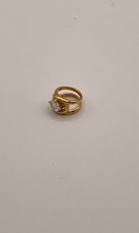 Fashionably Late Ring