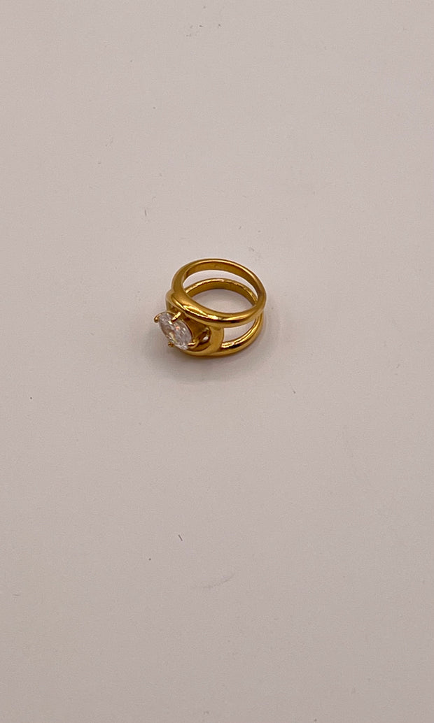 Fashionably Late Ring