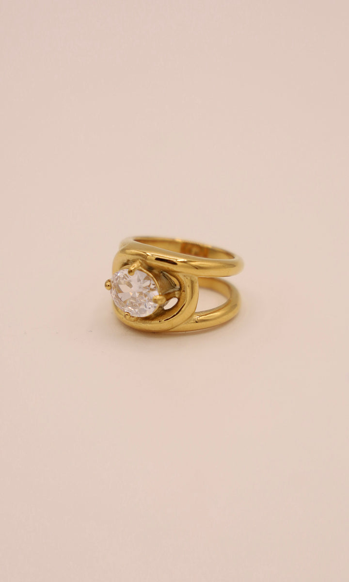 Fashionably Late Ring