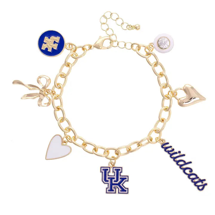 Wildcats Charm Bracelet