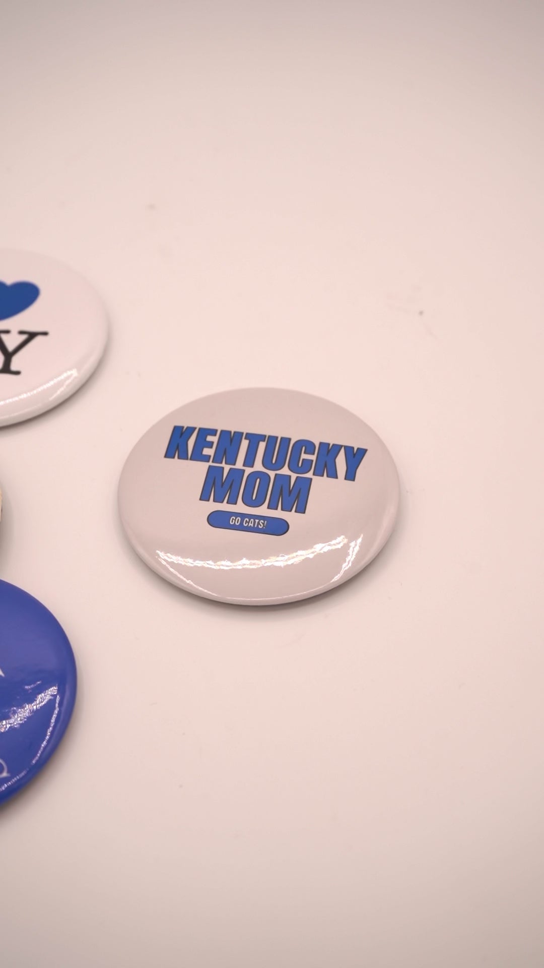 KY Mom Button Pin